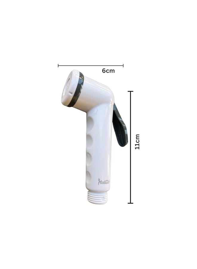 The Bros Handheld Bidet Sprayer Head for Toilet, Multi-function Bathroom Sprayer, White - Image 3