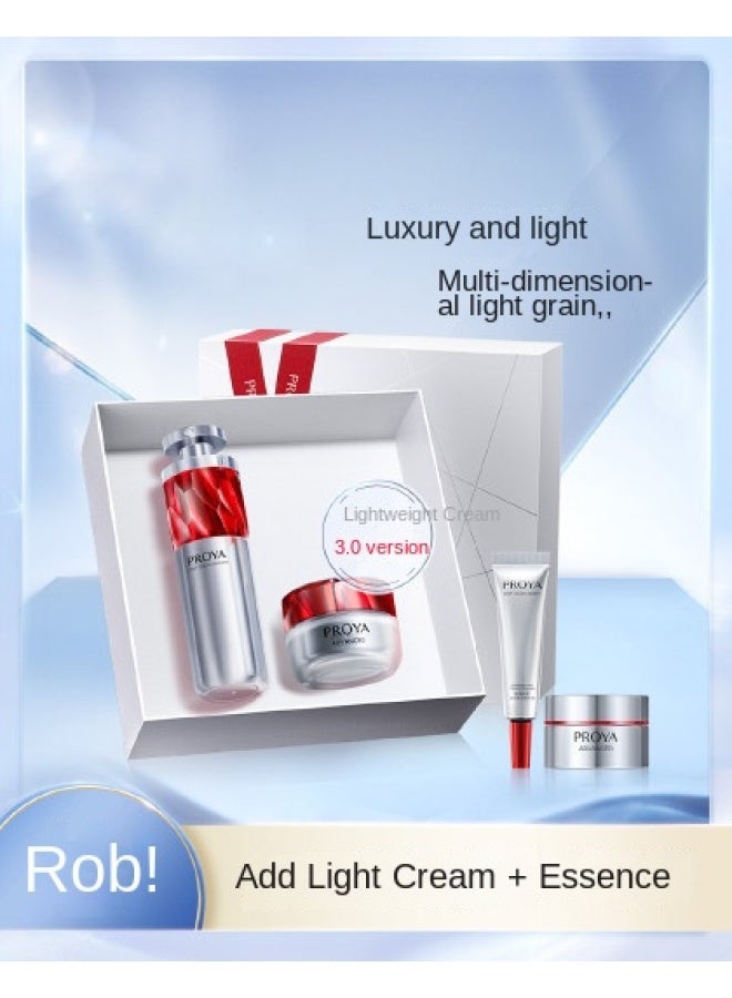 PROYA ruby Essence Cream Set - Diminishes Fine Lines, A-retinols, Anti-wrinkle & Firming - Image 2