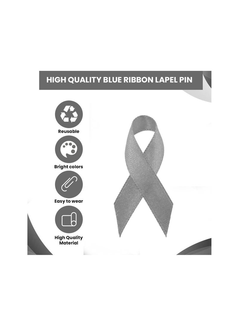 PRINTSHOP4ME Awareness Lapel Pins-Ribbon Pins For Fundraising,Campaigns,Charity Events And Raising Awareness-Ribbon With Safety Pin  - Image 3