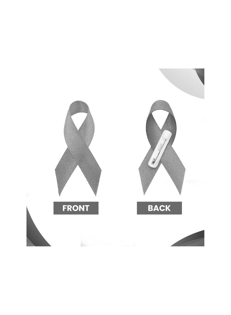 PRINTSHOP4ME Awareness Lapel Pins-Ribbon Pins For Fundraising,Campaigns,Charity Events And Raising Awareness-Ribbon With Safety Pin  - Image 4