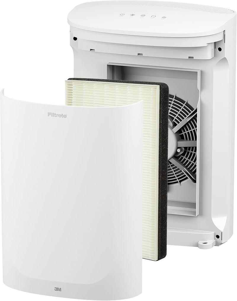 FILTRETE 3M FAP-C03-WS-2G Room Air Purifier, Captures 99% of Airborne particles, allergen reduction, up to 66 square meters. Ideal for medium Office, Bedroom, Kitchen. 1 unit/CTN - Image 3