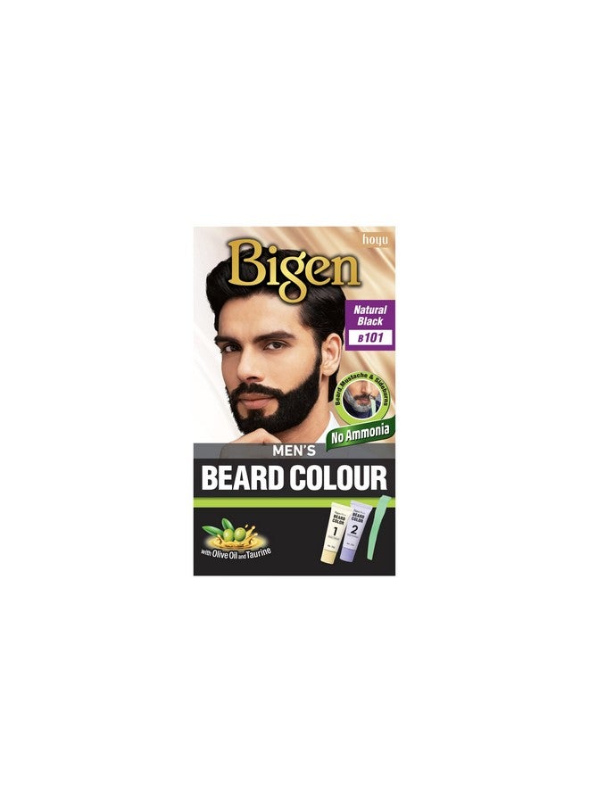 Bigen Men'S Beard Color 20G+20G Natural Black B101 - Image 1