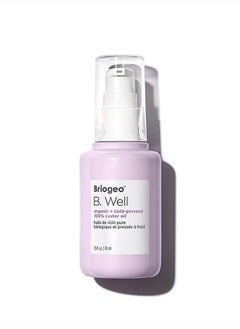 B. Well Organic + Cold-Pressed 100% Castor Oil | Healthy Hair, Eyelashes, Eyebrows and Hydrated, Glowing Skin | Vegan, Phalate & Paraben-Free | 1.5 Ounce