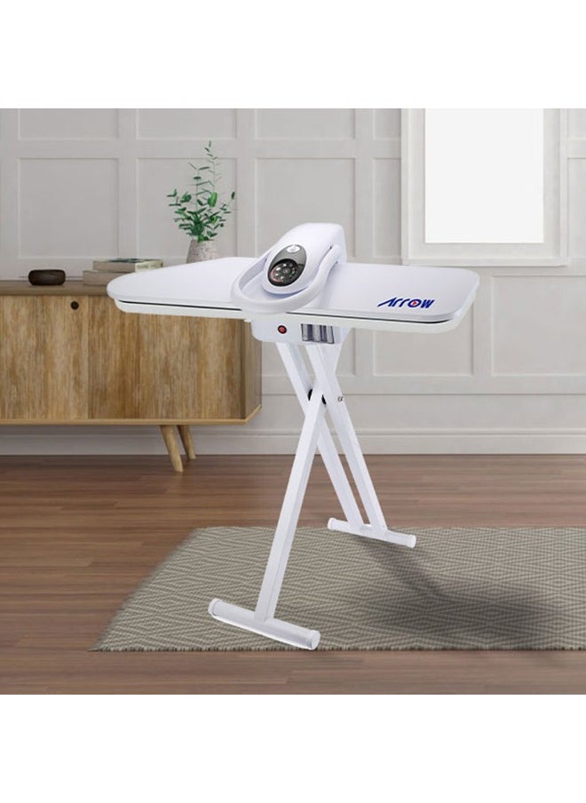 Arrow - STEAM PRESS WITH STAND, 01 90MM | Steam Press with Digital Panel | Portable and easy to store | Digital display Touch Screen | Removable water tank for easy water refilling| Model Name: RO-42ESPC - Image 1