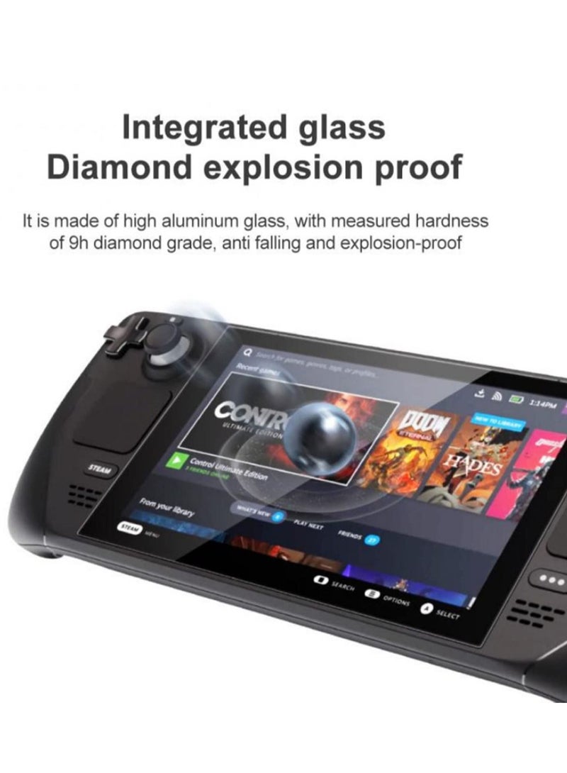 2PCS for Valve Steam Deck Game Console  for Steam Deck Screen Accessories Anti-Scratch Steam Deck - Image 5