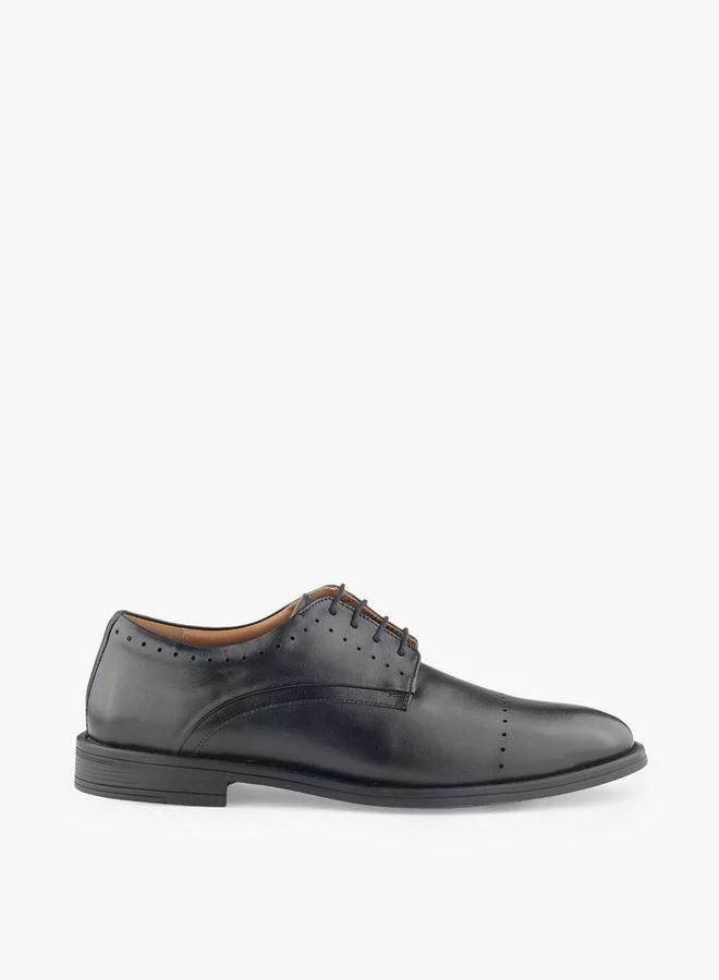 Duchini BLACK Men Lace-Up Derby Shoes for Men | Best Price UAE