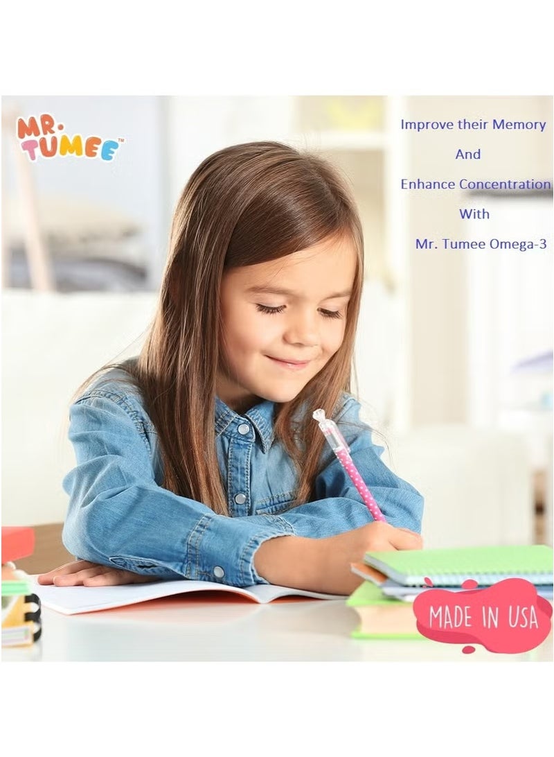 MR.TUMEE Mr. Tumee Omega Gummies – Brain & Eye Development Support for Kids, 60 Count - Image 3