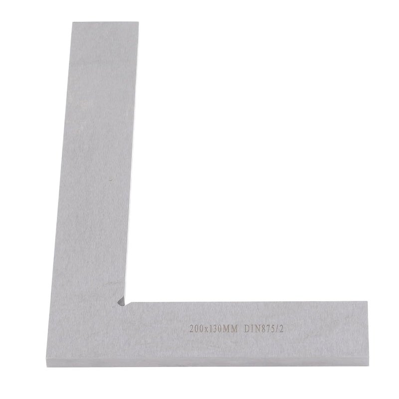 Carbon Steel Machinist Square Ruler 90 Degree Right Angle 200x130mm for Woodworking Construction - Image 4