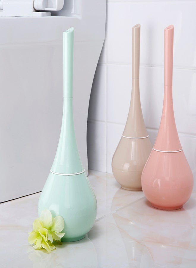 Toilet Brush and Holder Set Toilet Brush Cleaner Bathroom Deep Cleaning Bristle Toilet Bowl Brush for Bathroom - Image 5