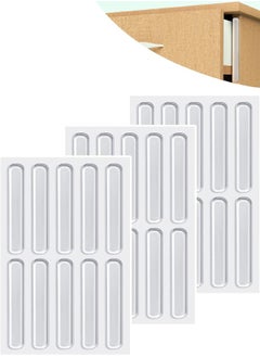 Generic Cabinet Door Bumpers, 30pcs Self-Adhesive Cabinet Rubber Bumper Strip Door Bumpers Backing Furniture Bumper  for Kitchen Cabinets Car Doors, Furniture  - Image 1