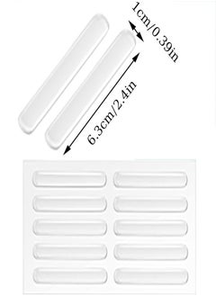 Generic Cabinet Door Bumpers, 30pcs Self-Adhesive Cabinet Rubber Bumper Strip Door Bumpers Backing Furniture Bumper  for Kitchen Cabinets Car Doors, Furniture  - Image 2