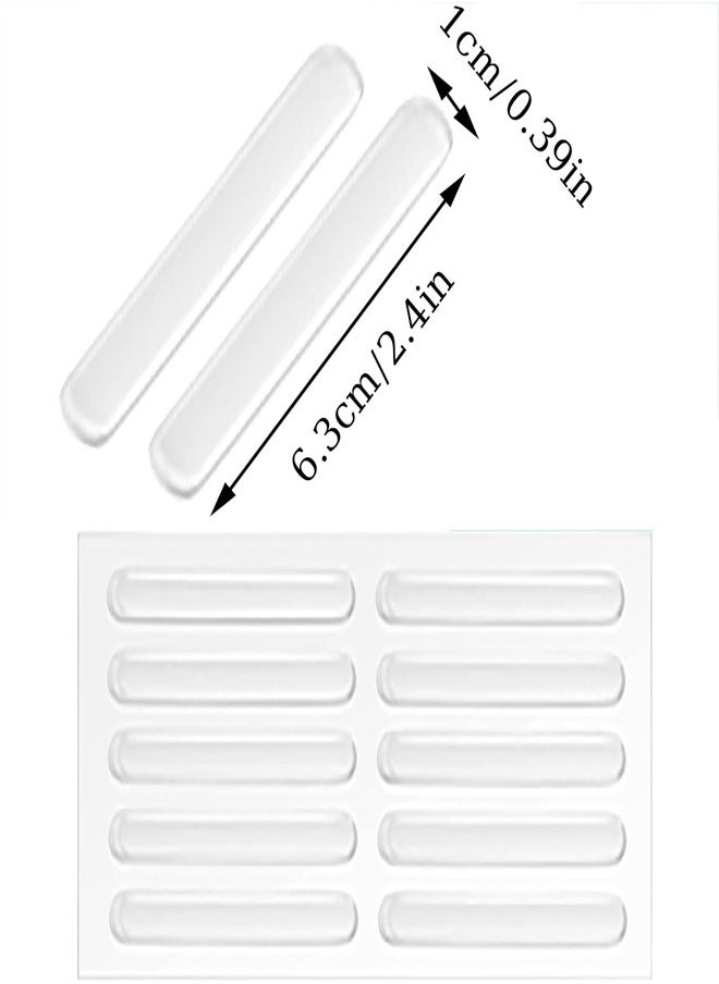 Generic Cabinet Door Bumpers, 30pcs Self-Adhesive Cabinet Rubber Bumper Strip Door Bumpers Backing Furniture Bumper  for Kitchen Cabinets Car Doors, Furniture  - Image 2