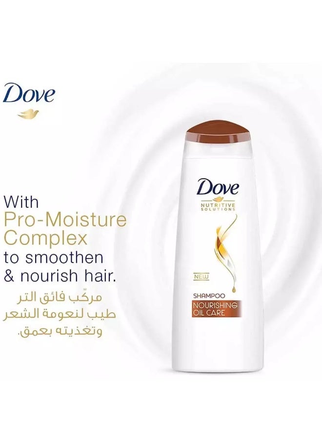 Dove شامبو العناية بالزيوت المغذية للشعر الجاف والمجعد 400 مل - Image 5