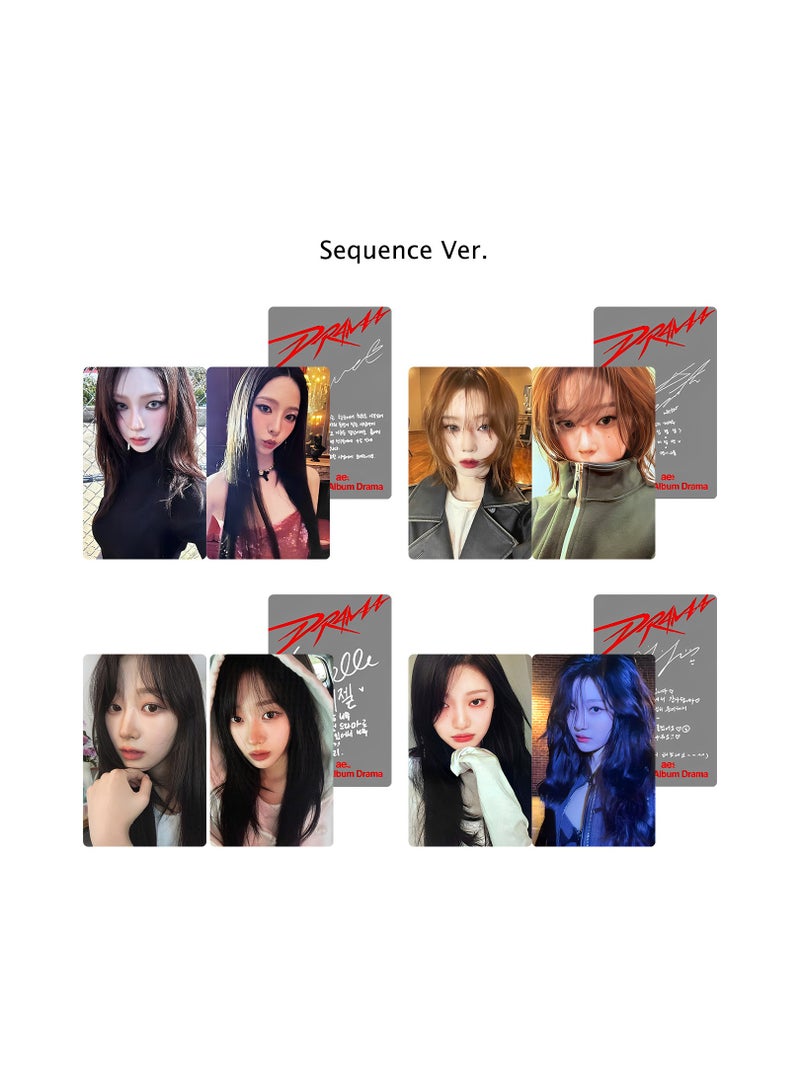 NIBEMINENT 8 قطع بطاقات لومي كيبوب آيسبا دراما لهدايا مجموعة المعجبين - Image 1