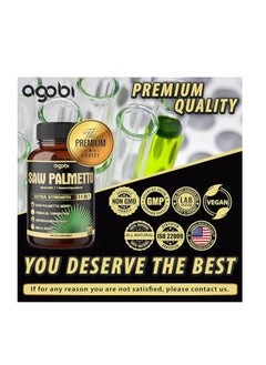 agobi Saw Palmetto 11-in-1 | Complete Prostate Support | 180 Capsules  - Image 5
