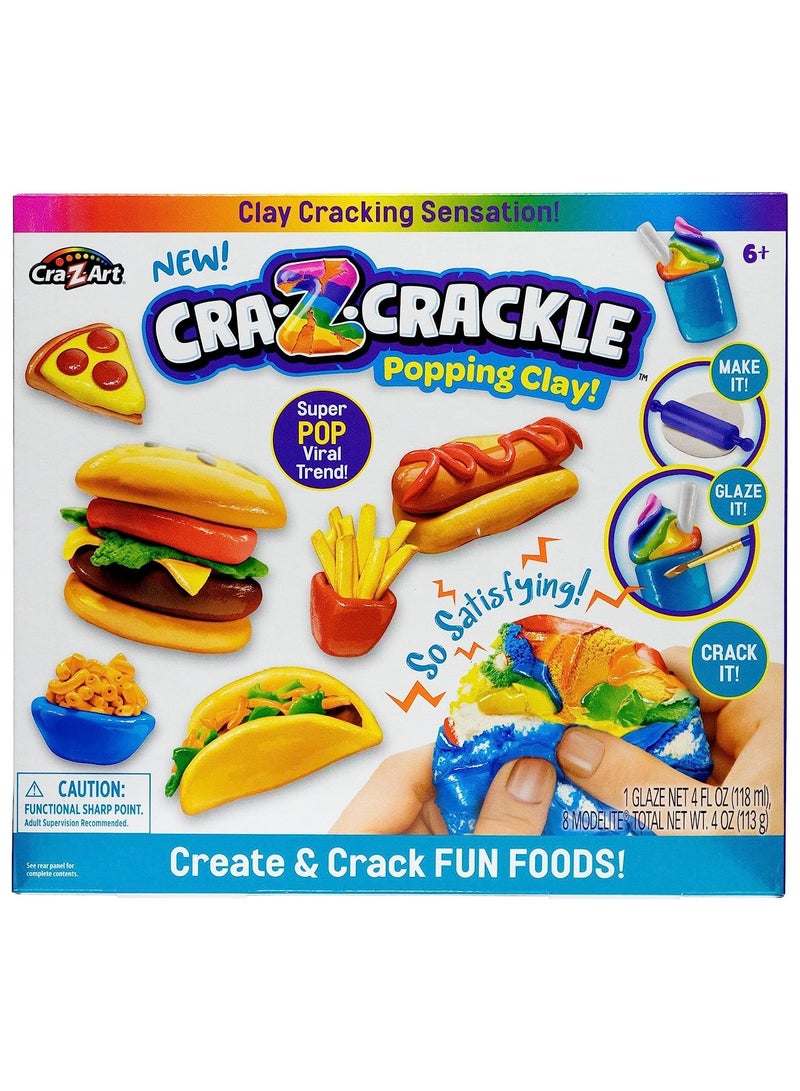 كري-زي-آرت Cra-Z-Crackle Clay تصنع وتكسر الأطعمة الممتعة - Image 1