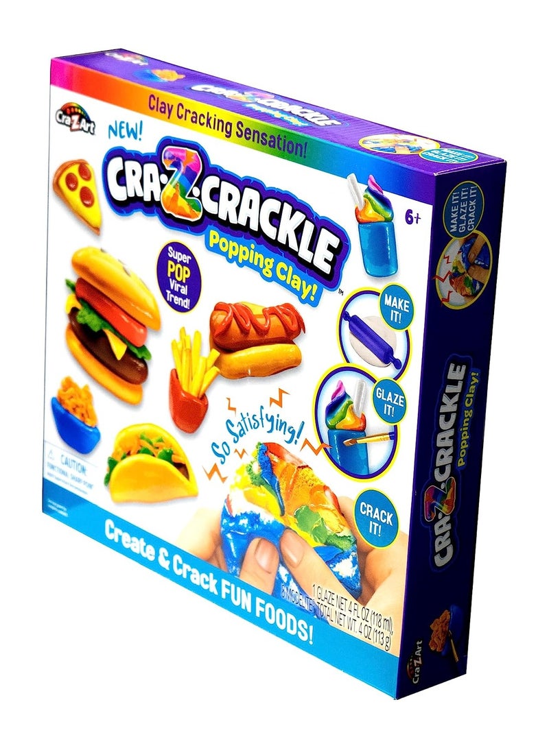 كري-زي-آرت Cra-Z-Crackle Clay تصنع وتكسر الأطعمة الممتعة - Image 2