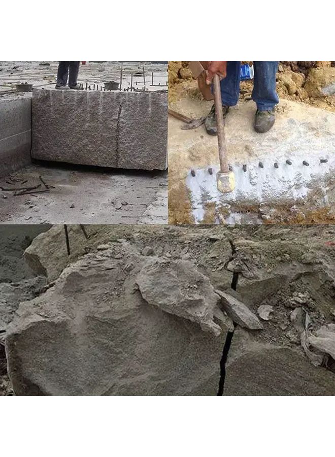 16mm 5pcs Stone Splitting Wedge Chisel Masonry Construction Tools - Image 5