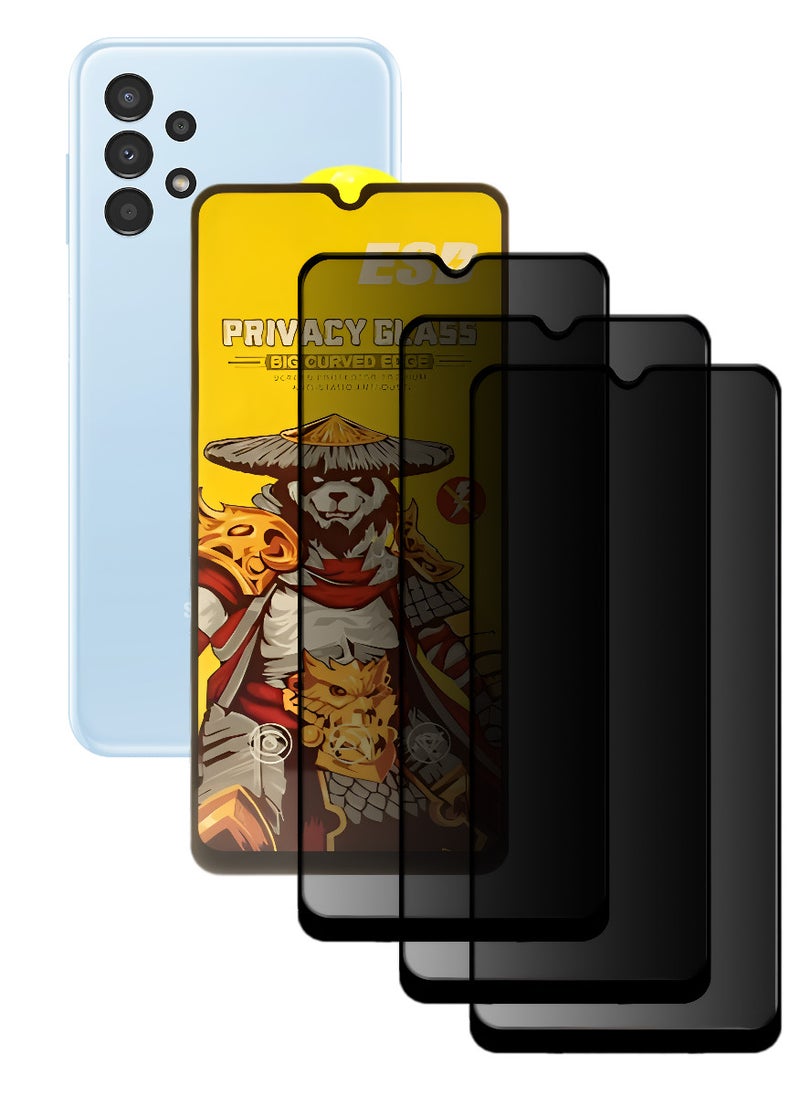 ESD 3 Pieces Tempered Dustproof Glass Screen Protector Compatible For Samsung Galaxy A13 4G - Image 1