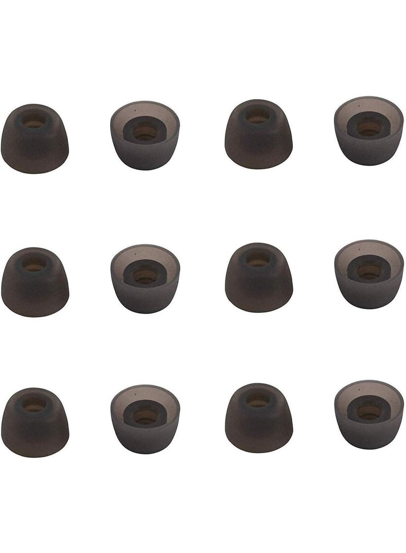 ALXCD Eartips for Jabra Elite 75t Headphone, 6 Pairs Small Size Replacement Silicone Earbud Tips, Fit for Jabra Elite Active 65t 75t, S - Image 3