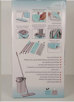 فلوريت ممسحة أرضيات فلوريت (فلات موب) 8 لتر (اللون رمادي)  - Image 4