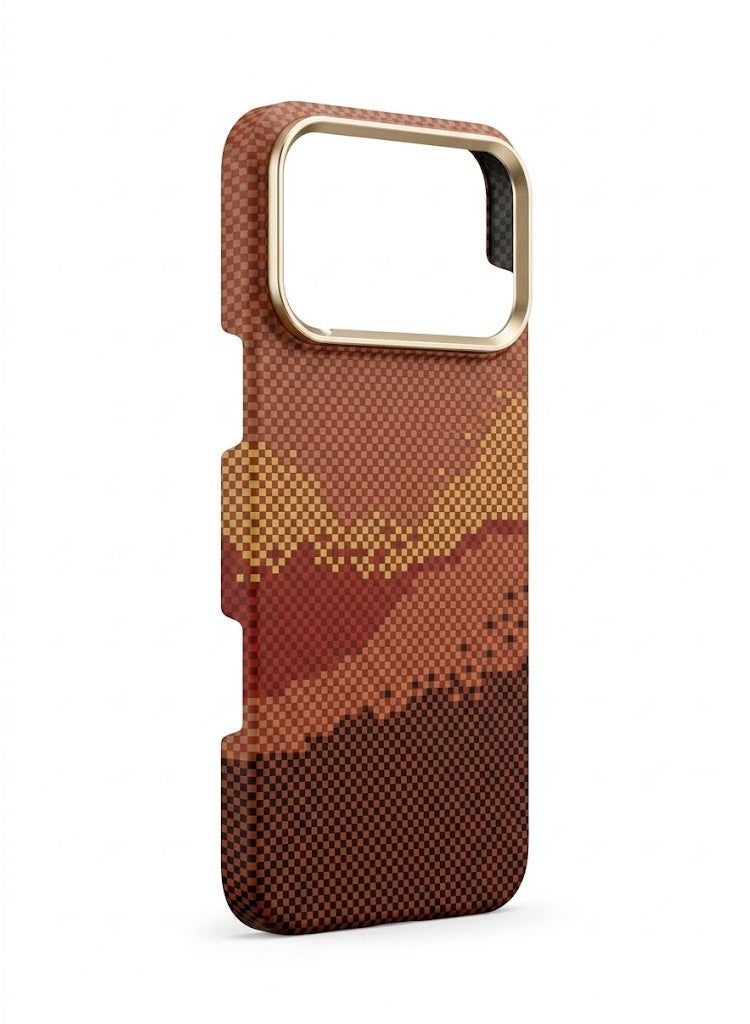 iPhone 17Promax Kevlar Design Magsafe Carbon Fiber Ultra-Slim Case for x Heavy Duty Military-Grade Aramid Fiber Protection Shell Cover - Image 3