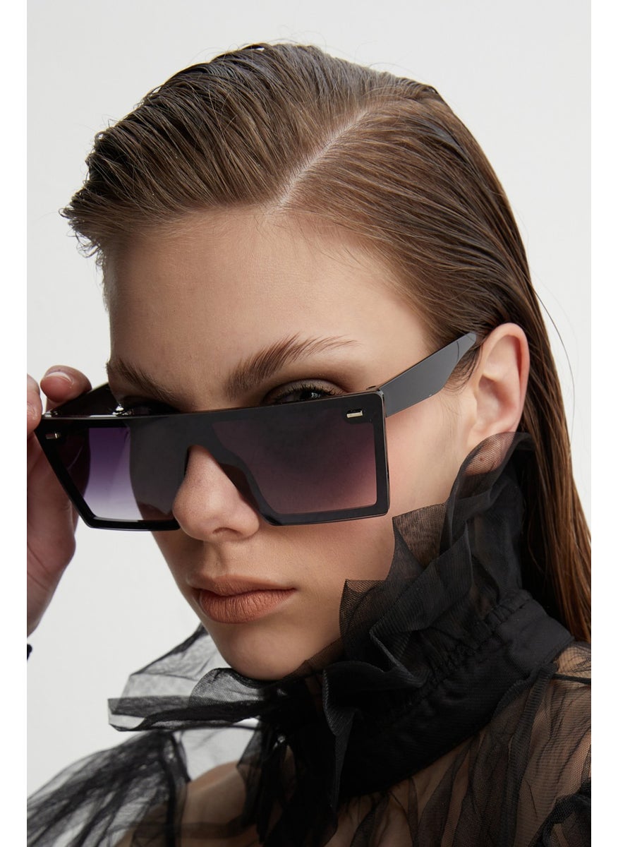 Aqua Di Polo 1987 Women's Black UV 400 Protection Sunglasses APSN006101  - Image 1