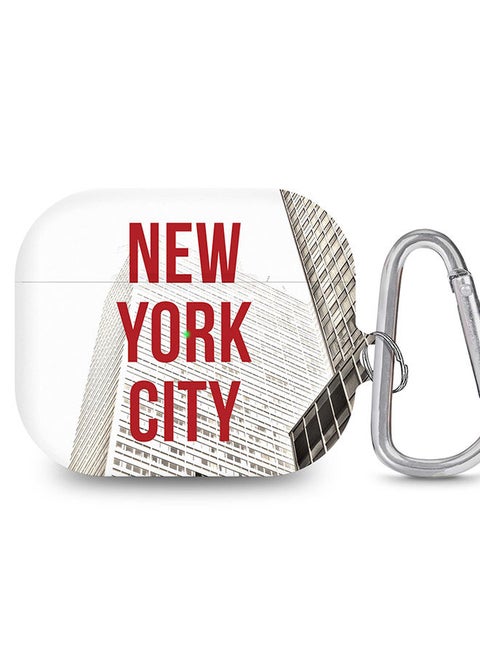 StylePods Case for Airpods 3rd Gen Case With Anti-Lost Keychain - New York - Skyscraper