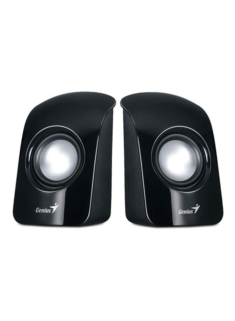 Genius High Quality Speakers Black - Image 1