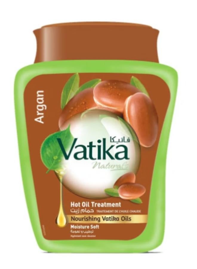 فاتيكا ناتشورالز، حمام الزيت الساخن بالأرغان و زيوت فاتيكا المغذية، ١ كجم - Image 1