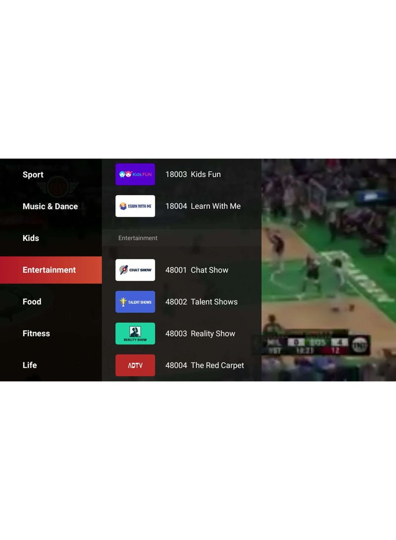 android TV system TV BOX 4K HDR + Streaming Devices model name L-TV - Image 3