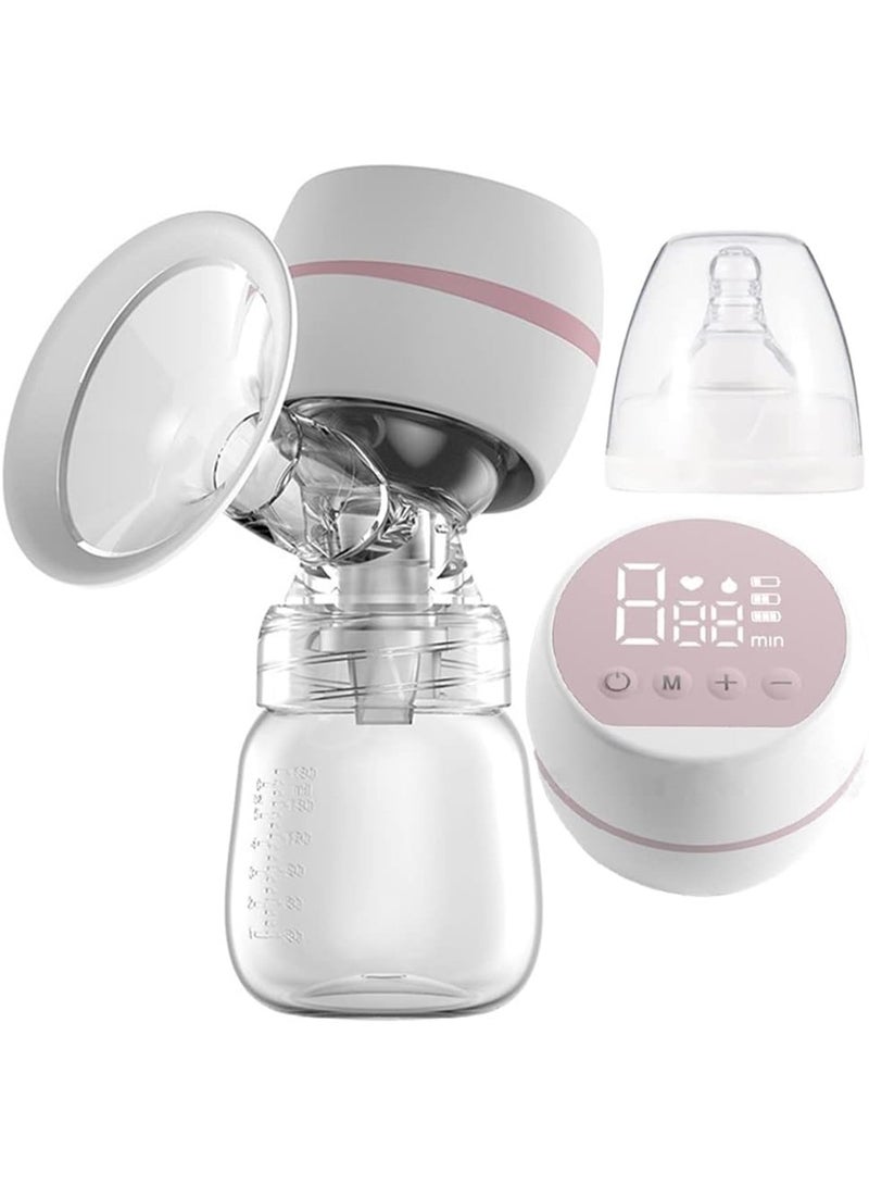 NANAO مضخة ثدي كهربائية، مضخات ثدي محمولة مضادة للارتجاع، 2 وضعيات و 9 مستويات شاشة تعمل باللمس LED، قابلة للشحن عبر USB، فائقة الهدوء وخالية من الألم - Image 1