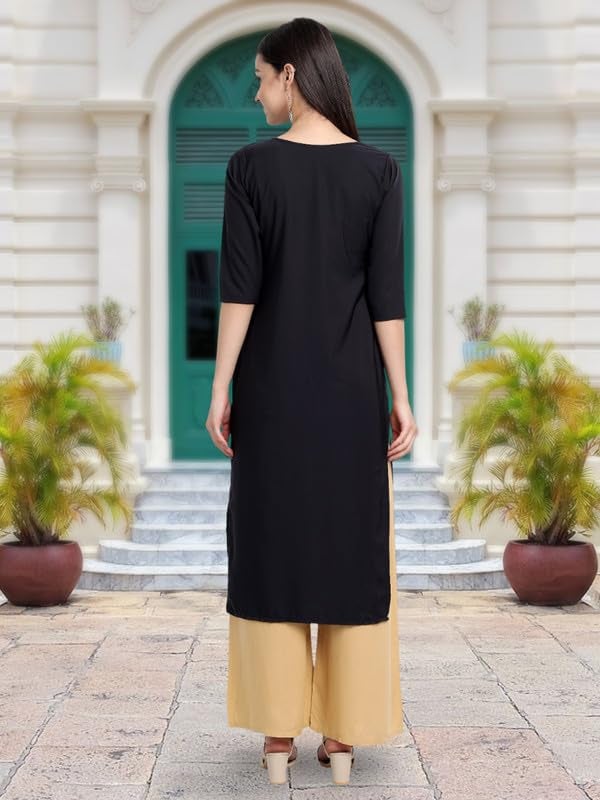 Tee Projekt Printed Crepe Kurti for Women ll Modern Kurtis: for The Trendy You (Pack of 6) - Image 2