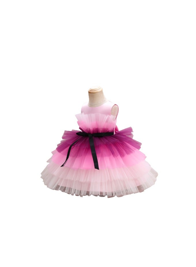 D'Daniela Tiered Tulle Dress - Image 5