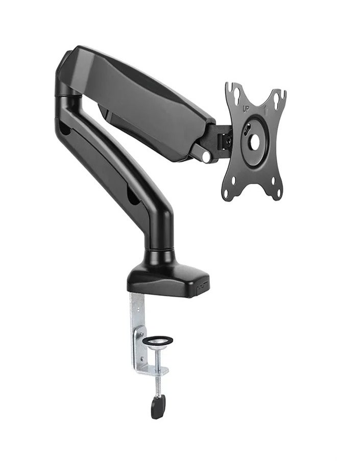 Skill Tech SH130 C012 Single Monitor Display Gas Spring Monitor Arm For Most 13"-32" Screens, VESA 100x100, Max Load Capacity 6 Kg  - Image 1