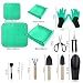 WNJ Plant Repotting Mat for Garden 2 PCS Waterproof Potting Mats Foldable Indoor Plant Mat Portable Mini Garden Tool Set 12 PCS Succulent Garden Tool SetSquare Garden Potting TrayGifts for Women - Image 2