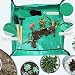 WNJ Plant Repotting Mat for Garden 2 PCS Waterproof Potting Mats Foldable Indoor Plant Mat Portable Mini Garden Tool Set 12 PCS Succulent Garden Tool SetSquare Garden Potting TrayGifts for Women - Image 3