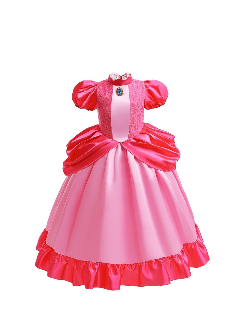 1-Piece Princess Party Costume Dress - Image 1