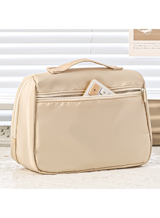 عام حافظة أقلام فائقة السعة، قابلة للتوسيع بسعة كبيرة جدًا، صندوق منظم للأقلام وأدوات مكتبية، حقيبة ظرية عالية السعة، مستلزمات مدرسية جذابة وجميلة. - Image 1