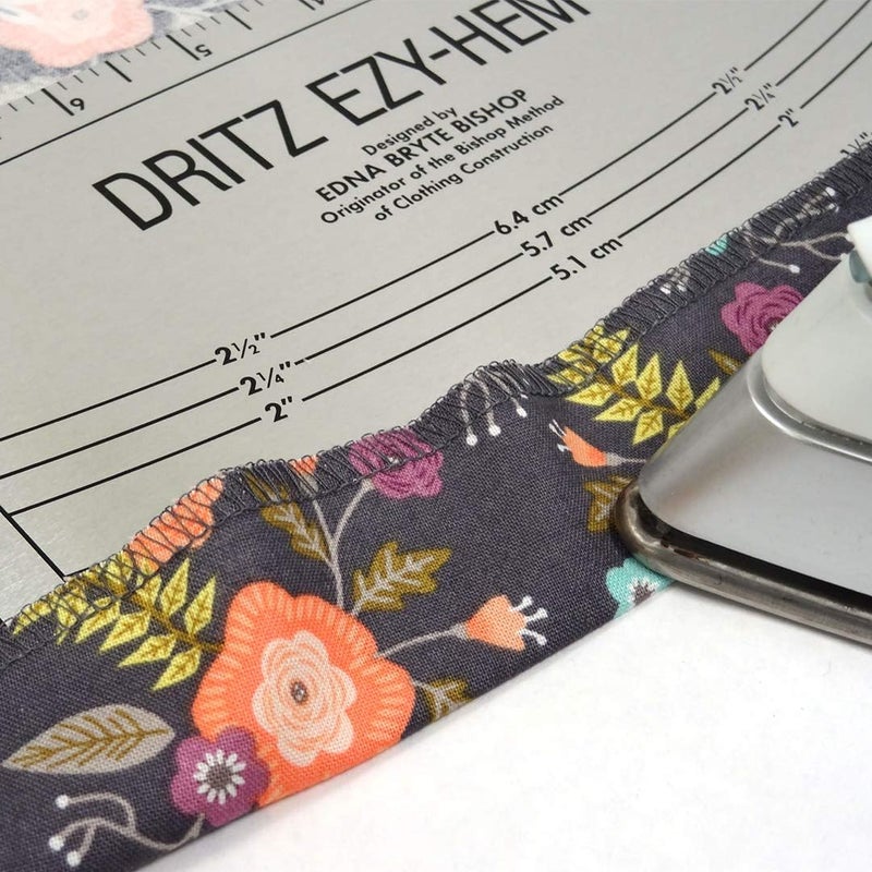 Dritz Ezy Hem Gauge - Nickel with Black Printing for Accurate Hem Measurements - Image 5