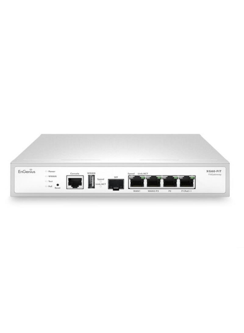 EnGenius FitXpress Managed Gateway XG60-FIT Dual-Core 2.1 GHz with Dual-WAN GbE, Dual-LAN GbE, USB 3.0, and 1 SFP - Image 1