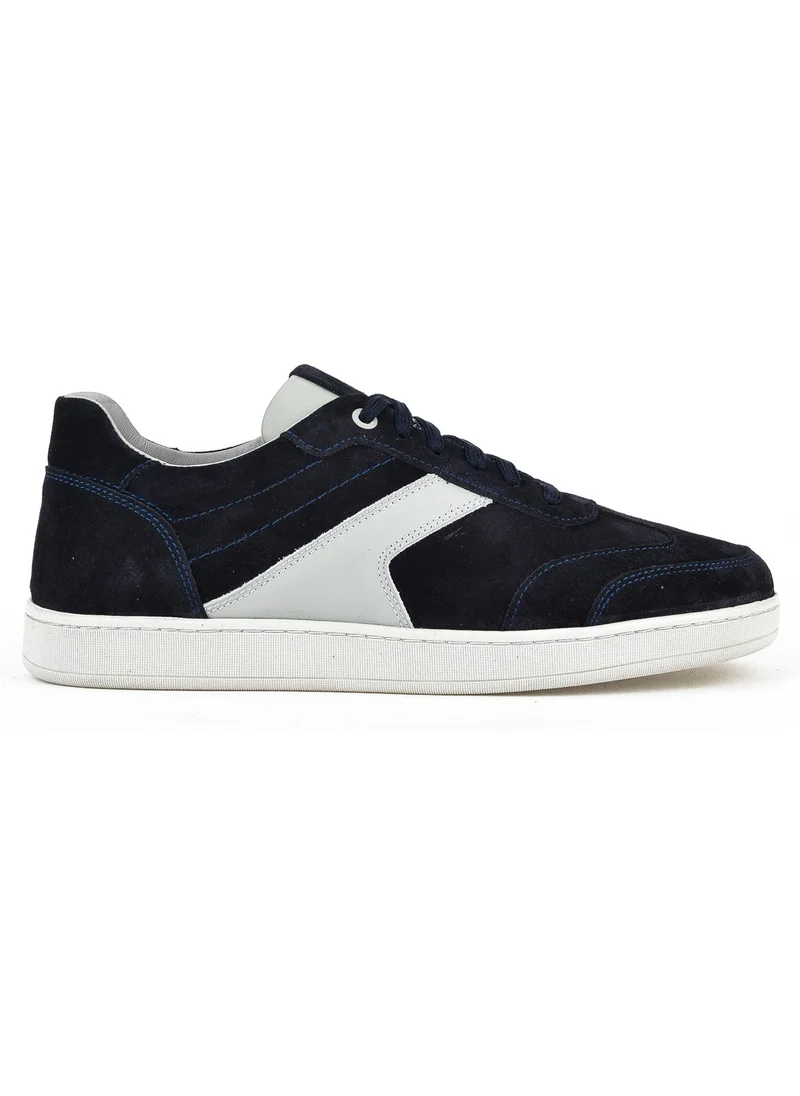 Ziya Men's Leather Sneaker 151983ZX30 Navy Blue