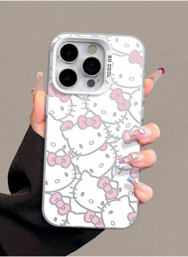 AZorb Compatible with iPhone 15 Pro Max Case, Cartoon TPU Full Body Protection Shockproof Drop Protection Clear Case.  - Image 1