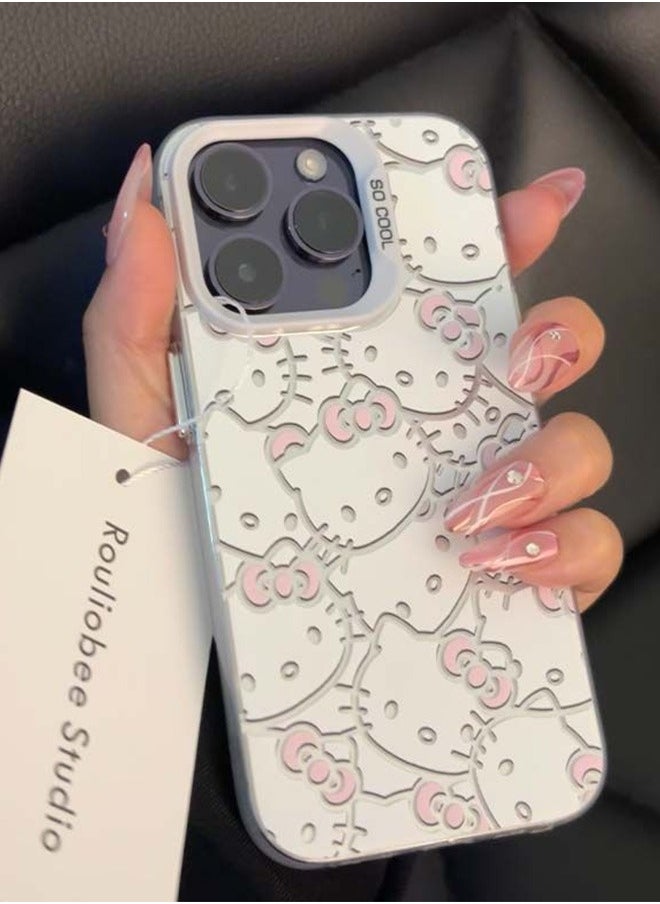 AZorb Compatible with iPhone 15 Pro Max Case, Cartoon TPU Full Body Protection Shockproof Drop Protection Clear Case.  - Image 3