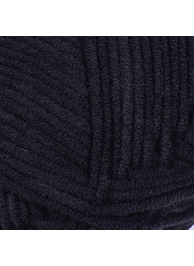 Yarnart Jeans Yarn Amigurumi Cotton Yarn Cotton Yarn Crocheting Knitting Yarn Amigurumi Cotton Yarn Turkish Yarn 55% Cotton 45% Pac (Poliacrylic) Color (53) Black - pzsku/Z69977926C848338E4A88Z/45/_/1724480019/cba2b83f-32e2-4605-b4ae-0bb89d2ecbeb