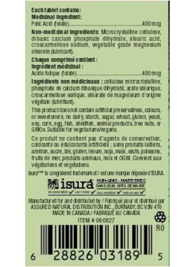 Ultimate Ultimate Folic Acid Essential Prenatal | Folic Acid 400 mcg For Women  - Image 2