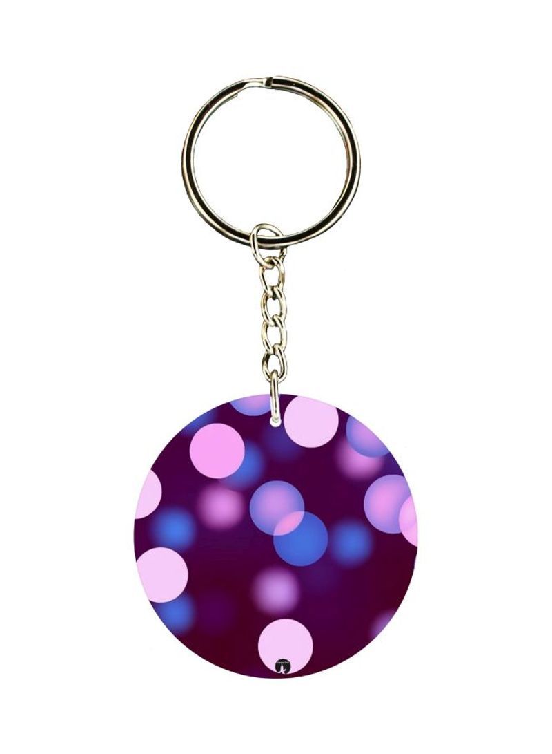 RKN Printed Plastic Keychain