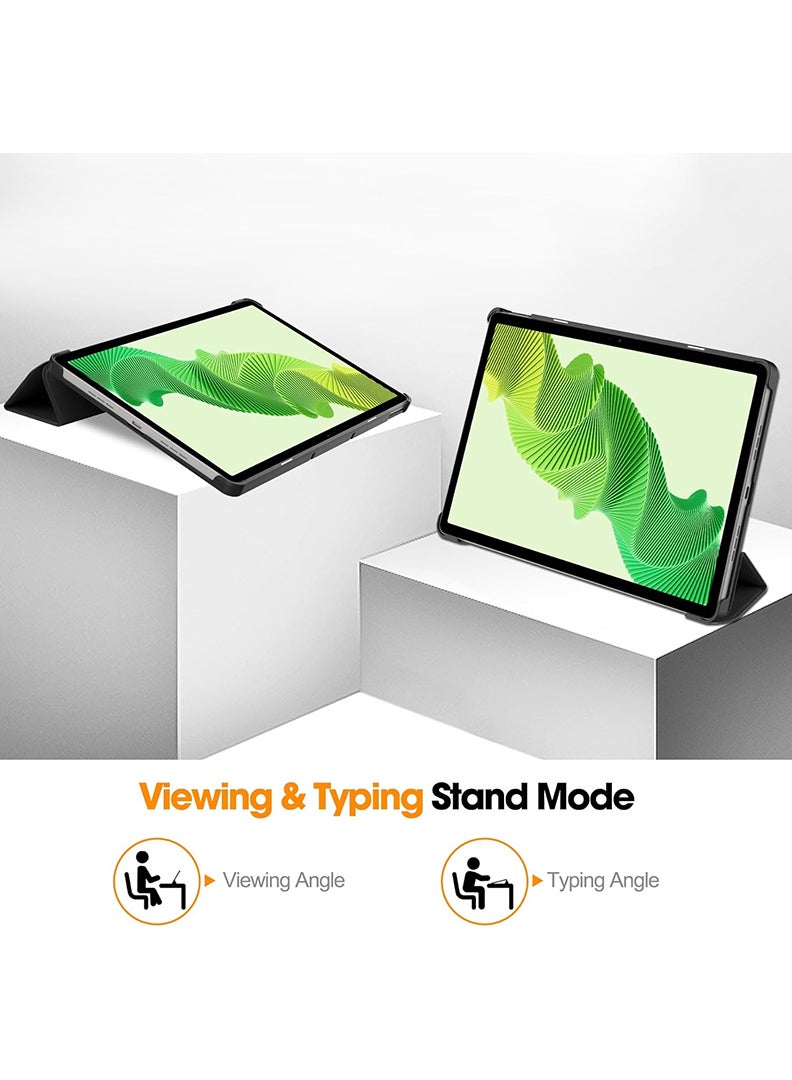 Theodor Protective Flip Case For Realme Pad 2 With Trifold Stand Auto Wake Sleep Shockproof Cover StarBucks 2 - Image 5