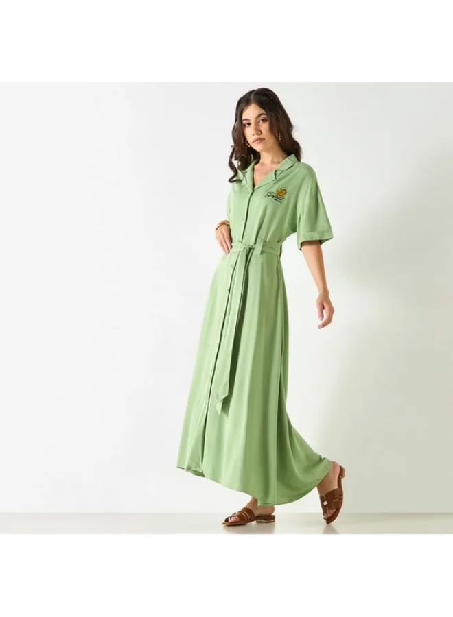 SP Characters Belted A-Line Dress