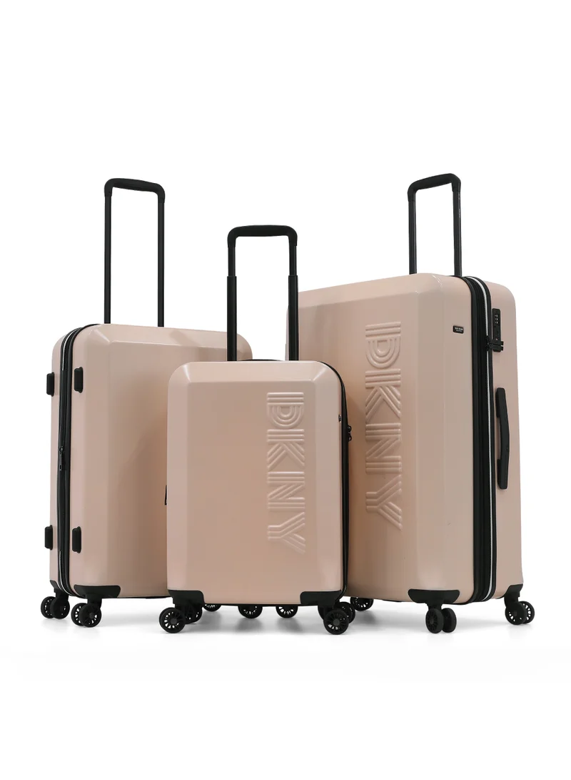 دكني طقم حقائب سفر  ثلاث قطع صلبة بعجلات دوارة